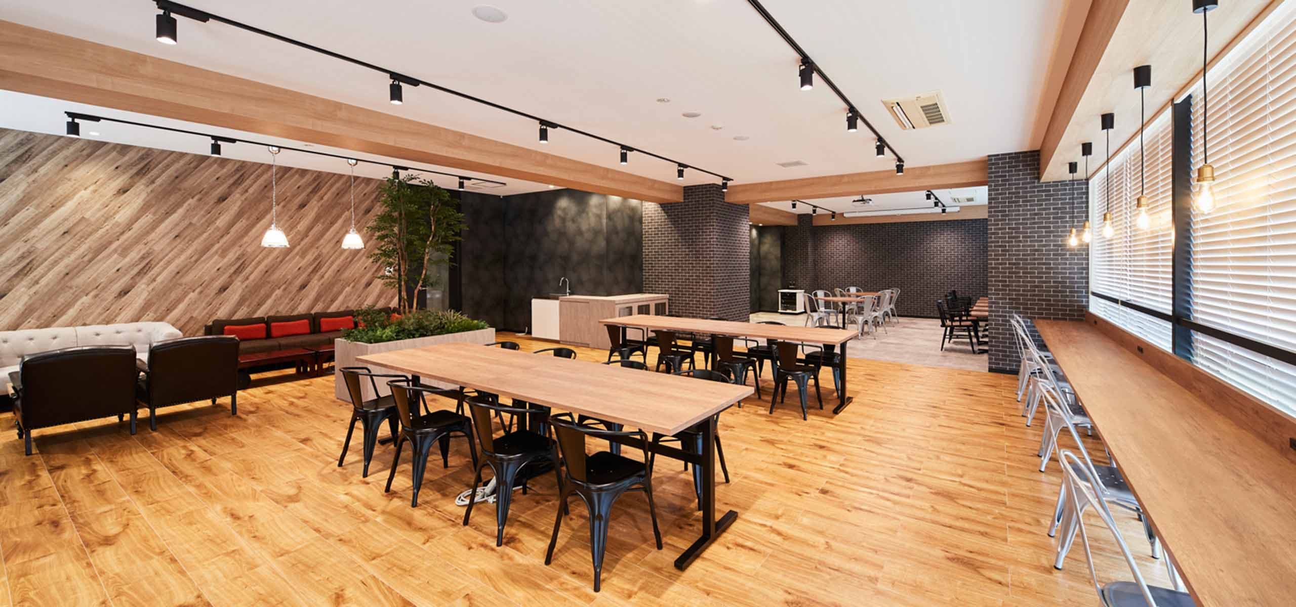 Coworking and collaboration area